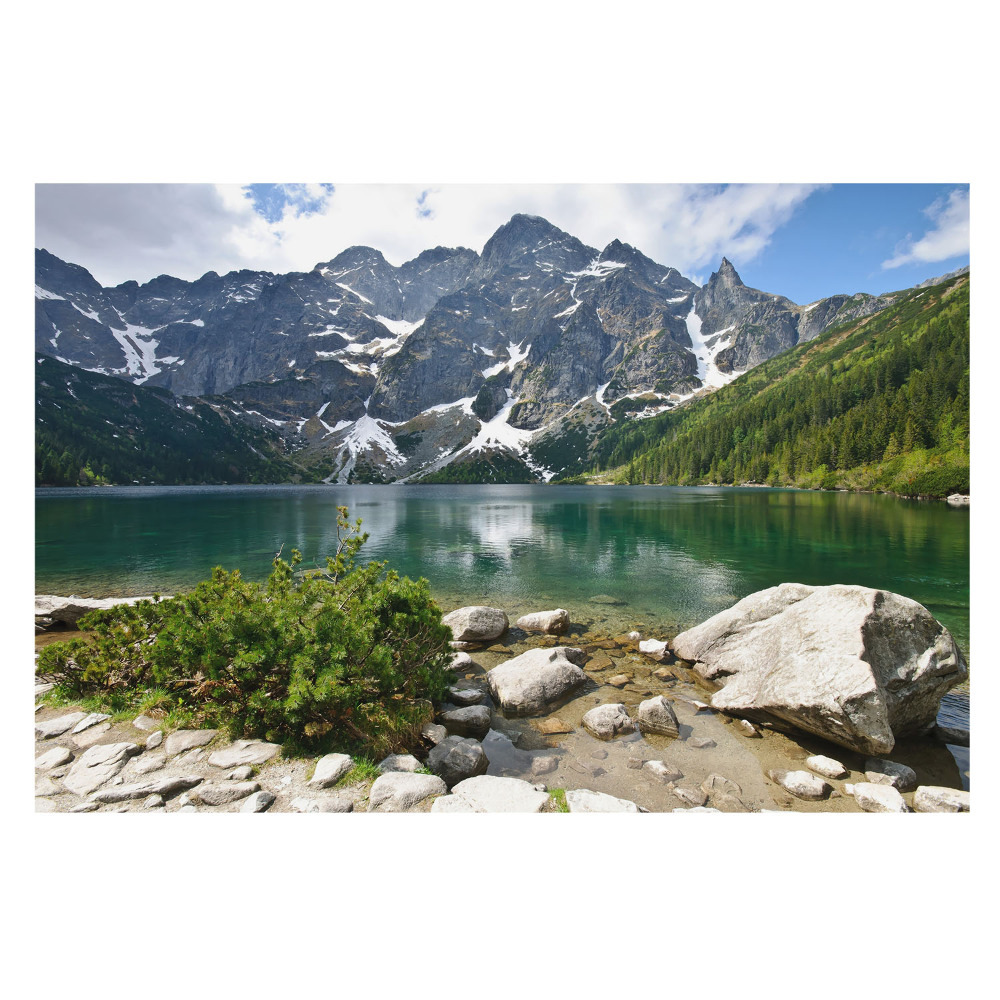 Fototapet modern Vârfuri pe suprafața oglinzii