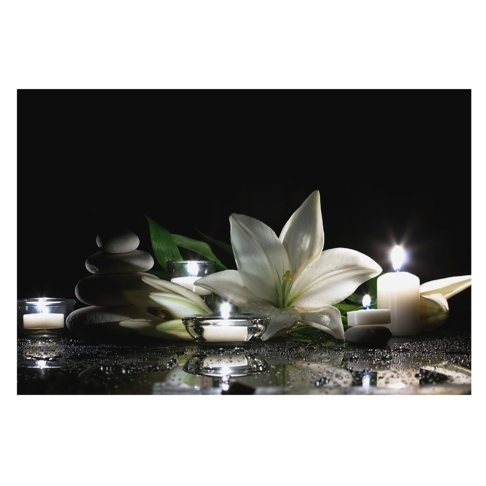 Tapet foto O baie romantică în crini