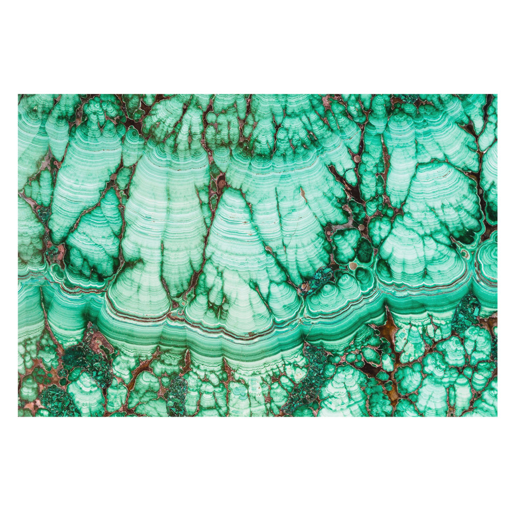 Tapet foto pe vlies Texturi de rocă în verde