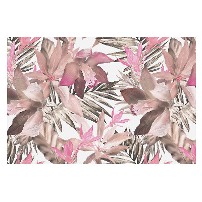 Fototapet vlies pe perete Exotism în culori delicate