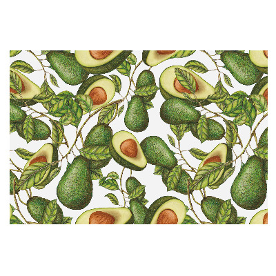 Fototapet la comandă pentru dormitor Natura fructată a avocado-ului