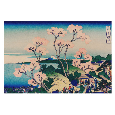 Fototapet modern Praf de floare de cireș roz