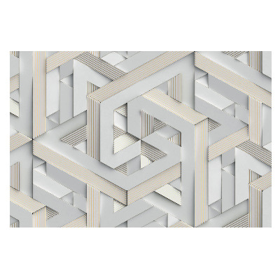 Fototapet Iluzie tridimensională a geometriei