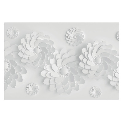 Fototapet modern la comandă Spirale florale moderne