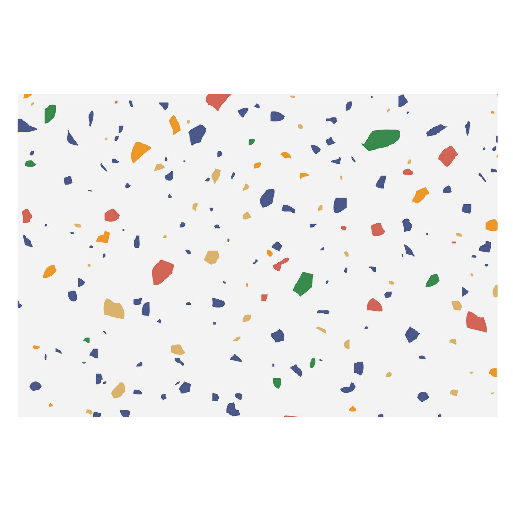 Fototapet la comandă pentru living Abstracție colorată a haosului