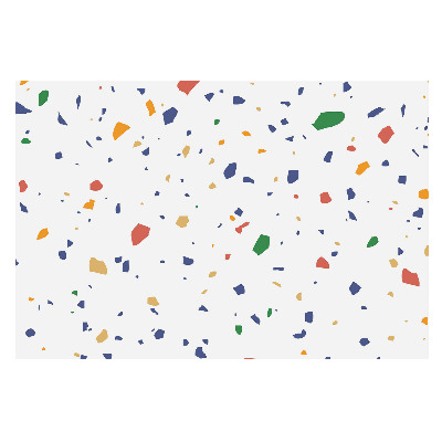 Fototapet la comandă pentru living Abstracție colorată a haosului