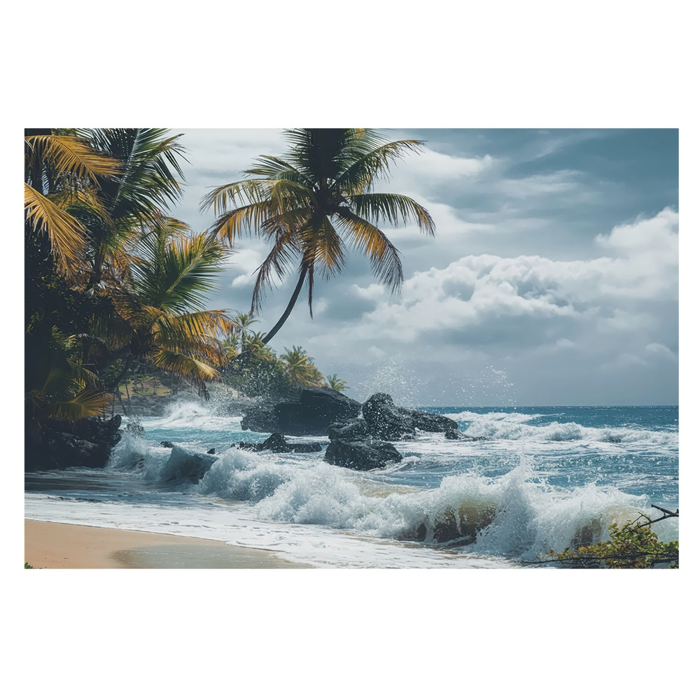Fototapet vlies pe perete Armonie tropicală a unei plaje însorite
