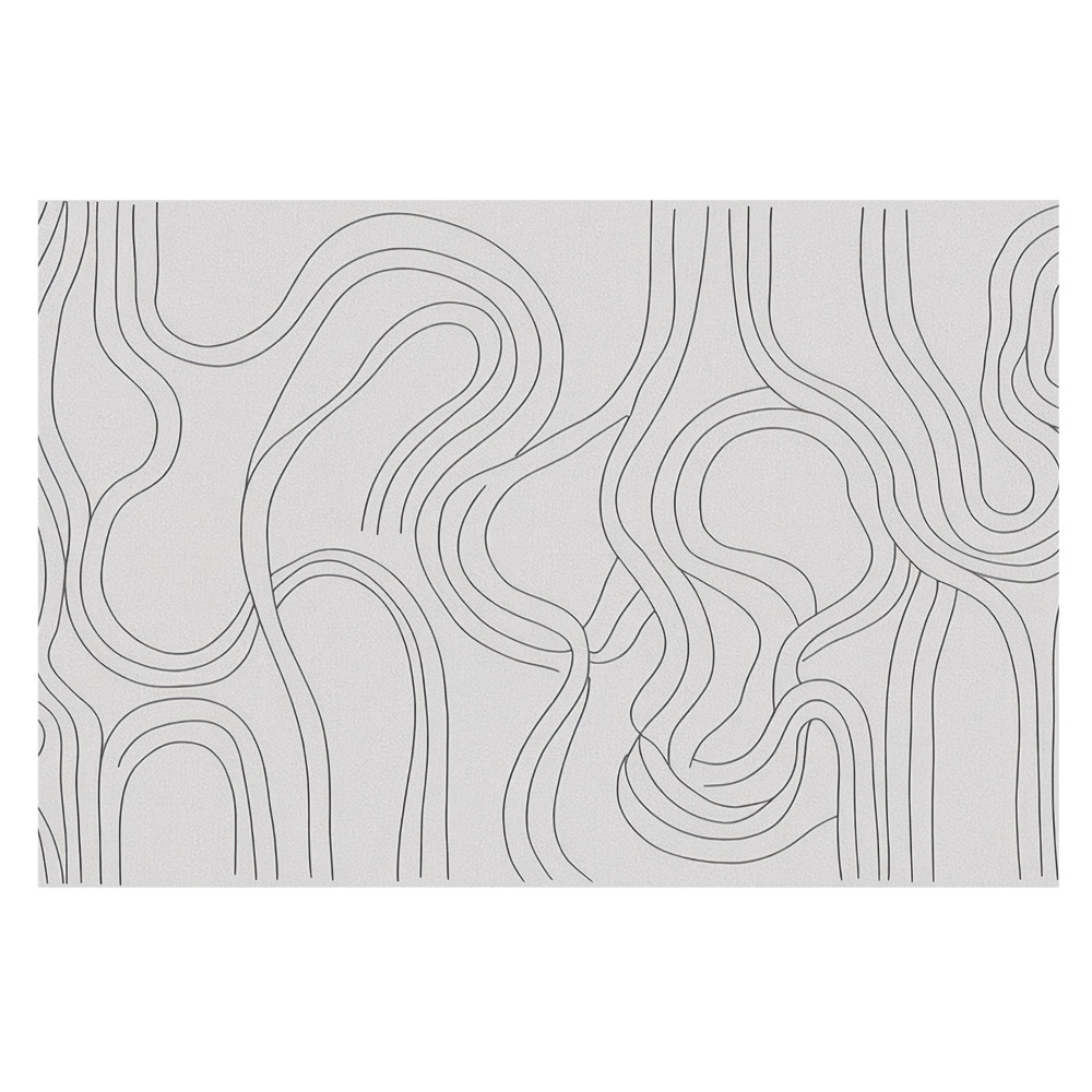 Tapet foto vlies Fluiditatea organică a formelor abstracte