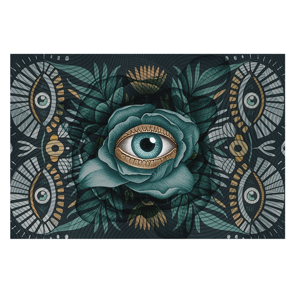 Fototapet pentru dormitor Un aspect artistic în stil boho