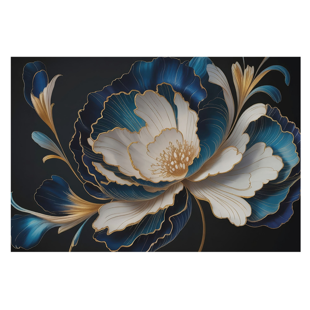 Fototapet vlies imprimat Prospețimea unui caliciu elegant de floare