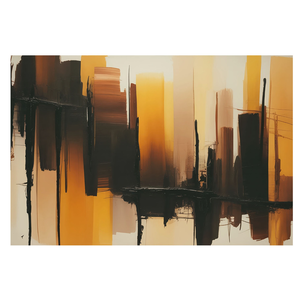 Tapet foto decorativ Ritmul dungilor verticale în abstracție