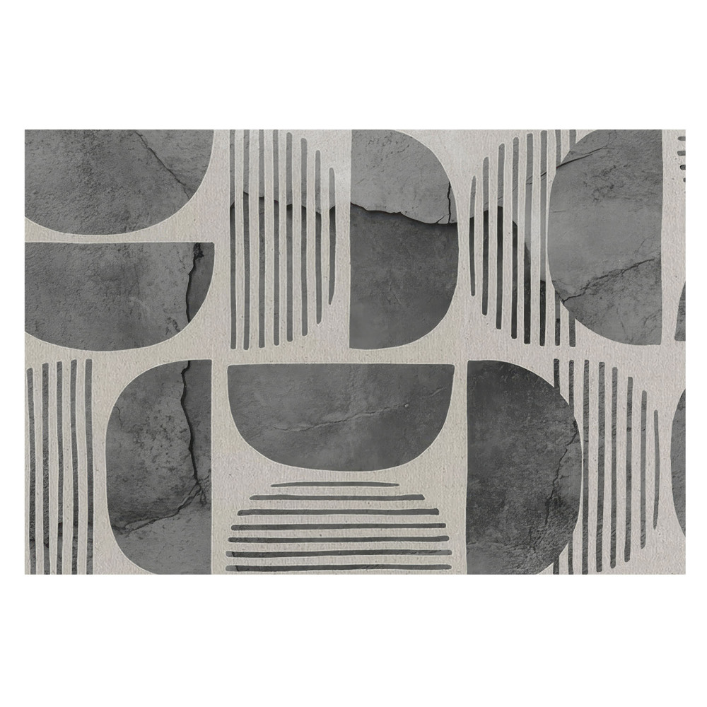 Fototapet modern la comandă Minimalismul formelor geometrice moderne
