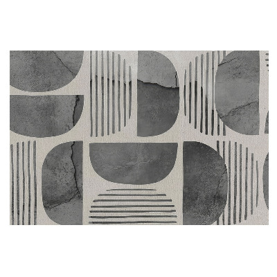 Fototapet modern la comandă Minimalismul formelor geometrice moderne