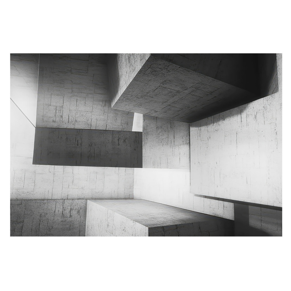 Fototapet la comandă Schiță minimalistă a formelor geometrice