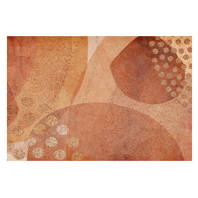 Fototapet vlies Ordinea abstractă a formelor pământești