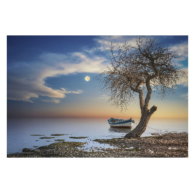 Fototapet modern pentru living Refugiu romantic la apus