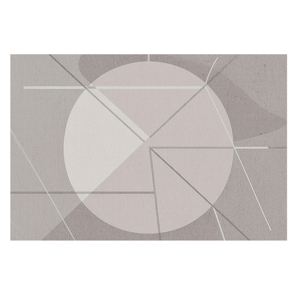 Fototapet vlies pe perete Ordine geometrică în culori discrete