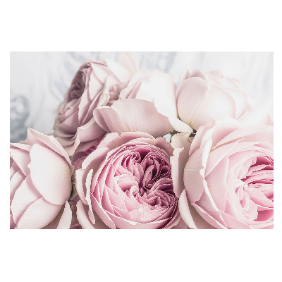 Fototapet vlies pe perete Un buchet romantic de trandafiri subtili