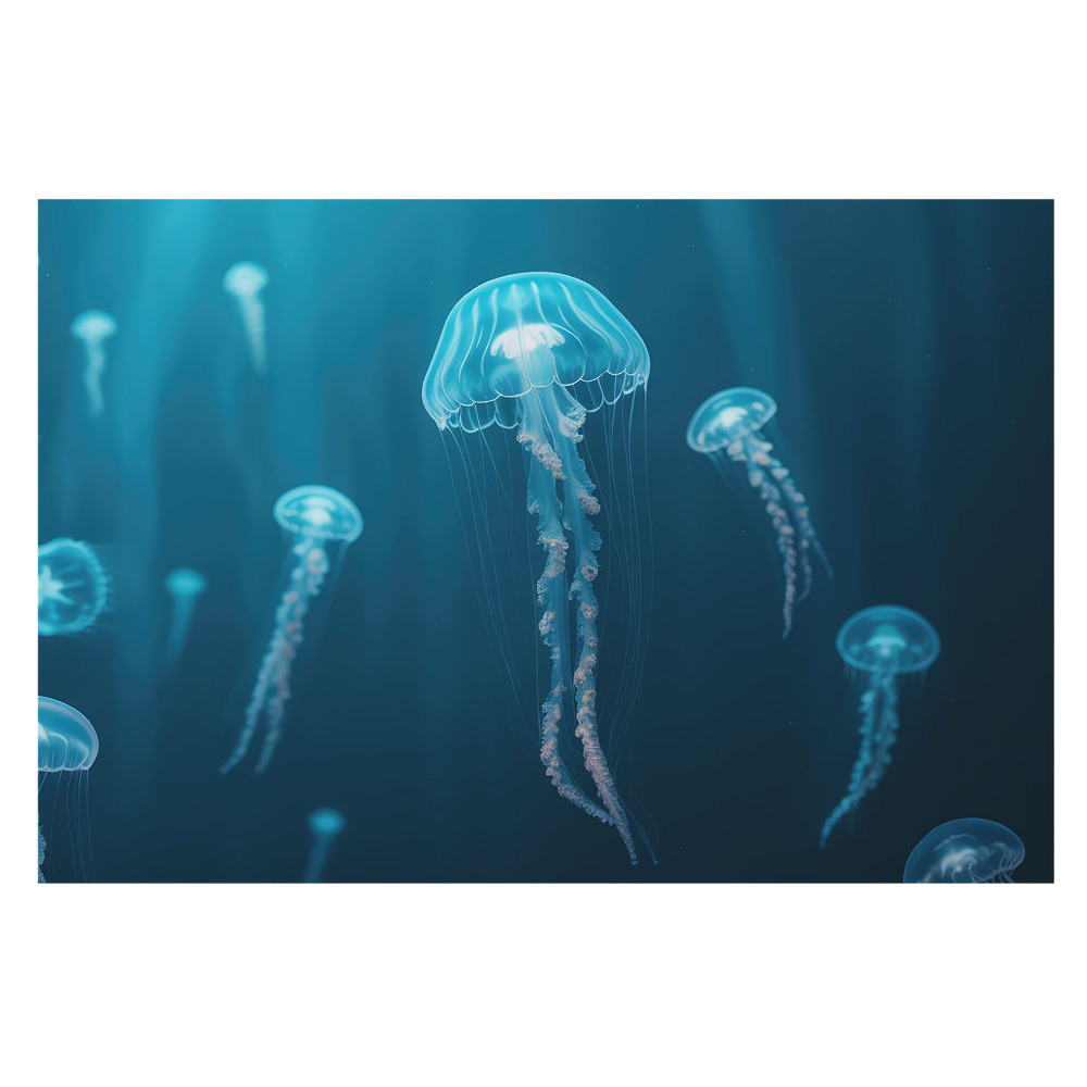 Tapet foto decorativ Adâncurile albastre ale eleganței maritime