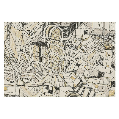 Tapet foto vlies Structură geometrică armonioasă