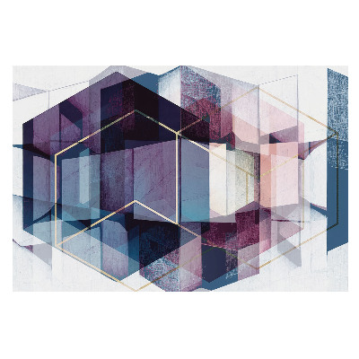Tapet foto decorativ Arhitectură colorată a formelor geometrice