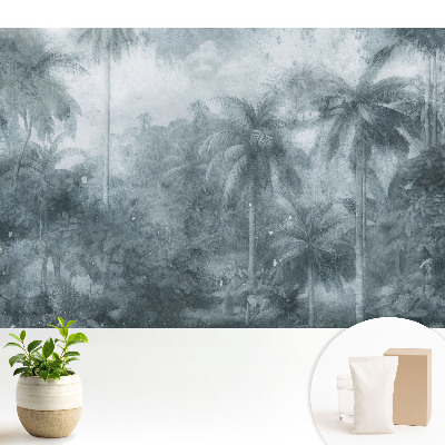 Fototapet vlies pe perete Verde tropical clasic