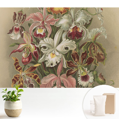 Tapet foto pe vlies Aranjament floral exotic