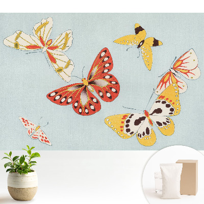 Fototapet pentru living Dansul artistic al fluturilor