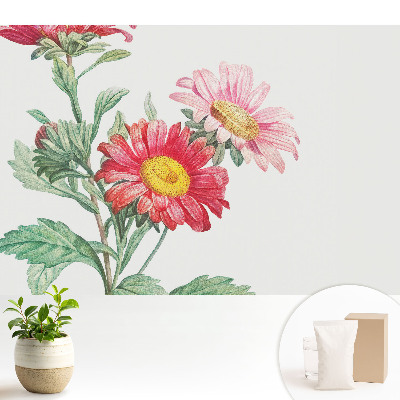 Fototapet la comandă pentru living Grația subtilă a florei