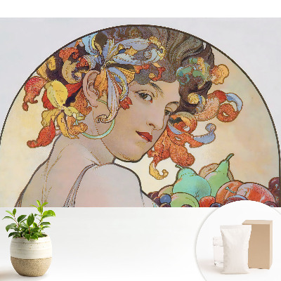 Fototapet pe perete Femeie în stil Art Nouveau