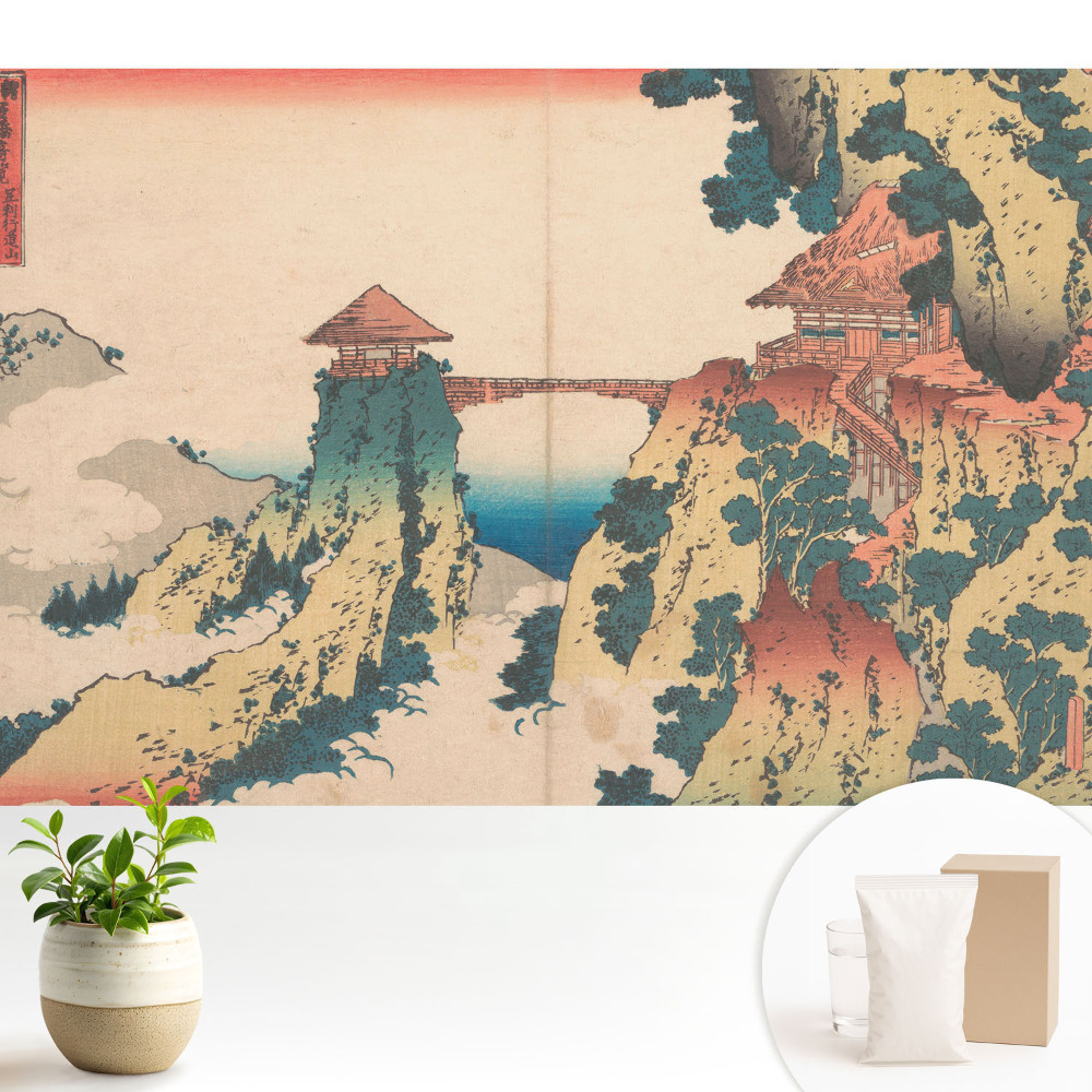 Fototapet modern Podul oriental peste abis