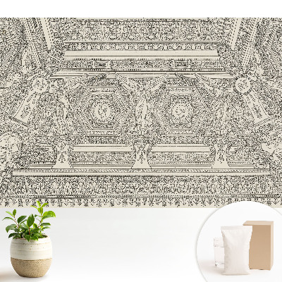 Fototapet la comandă pentru living Un ornament clasic bogat în detalii