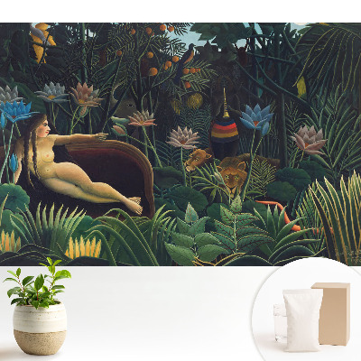 Fototapet modern Secretul junglei exotice