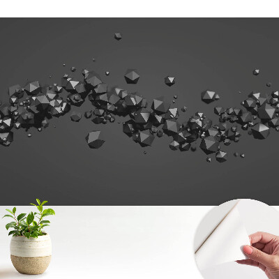 Fototapet pentru camera copiilor Solide negre intense