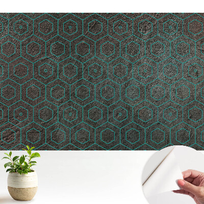 Tapet copii Șic modern hexagonal