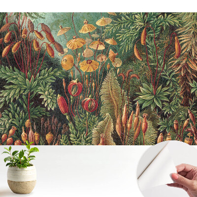 Tapet vinil Plante exotice în grădină