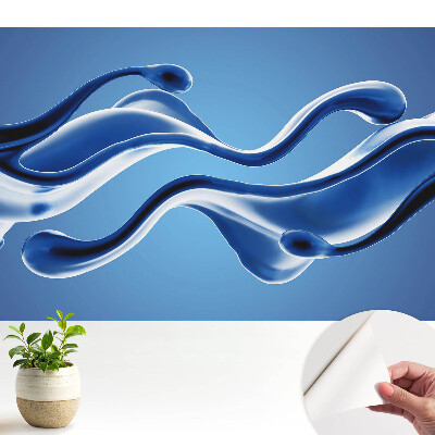 Fototapet autocolant Forme fluide futuriste