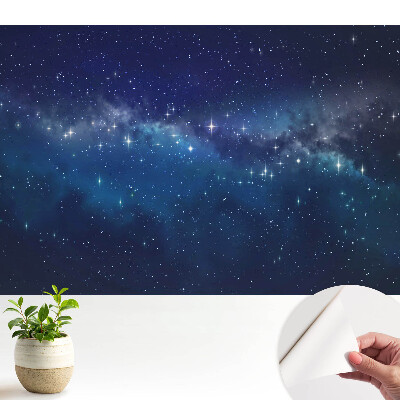 Fototapet autoadeziv pentru camera copiilor Peisaj stelar nocturn
