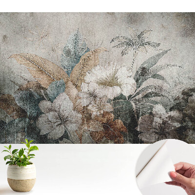 Fototapet autoadeziv pentru living Un aranjament floral de vis