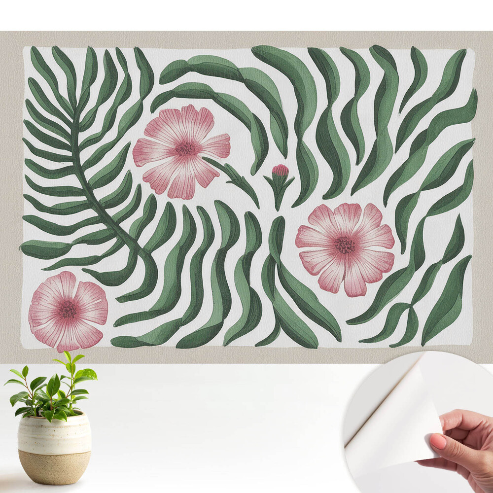 Fototapet pentru copii Simetria naturală a eleganței plantelor