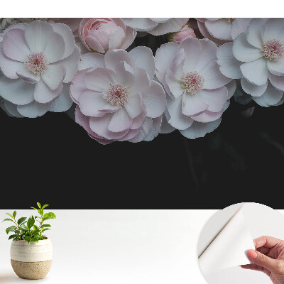 Fototapet autocolant Aura romantică a florilor subtile