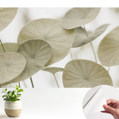 Tapet copii Șic minimalist din frunze naturale