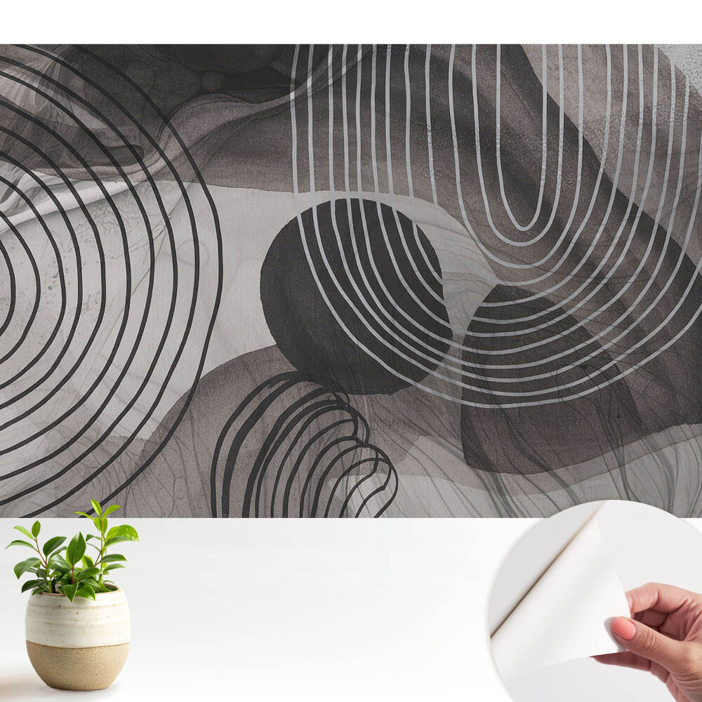 Tapet vinil Ordine contrastantă a formelor geometrice