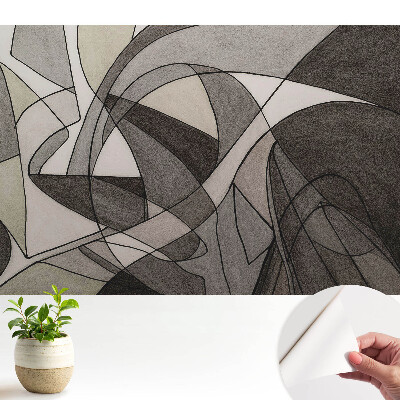 Tapet camera copii Haos artistic al liniilor geometrice