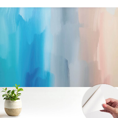 Fototapet autoadeziv pentru camera copiilor Gradient pastelat de culori delicate