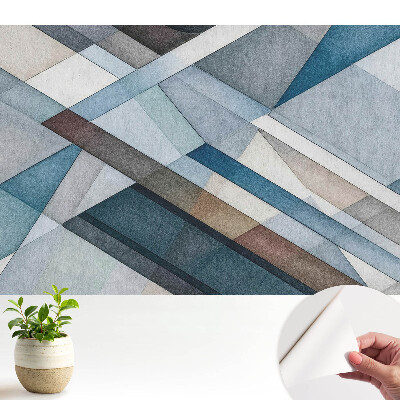 Fototapet autoadeziv pentru living O ordine elegantă de forme geometrice