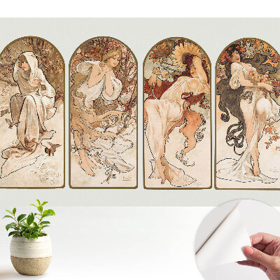 Tapet foto autoadeziv Portretul feminității în stil Art Nouveau