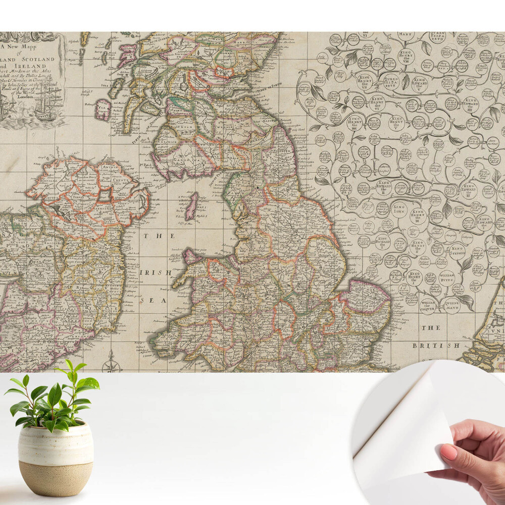 Tapet camera copii Cartografia fostei insule