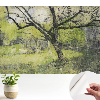 Fototapet autoadeziv Verdeață proaspătă în parcul de primăvară