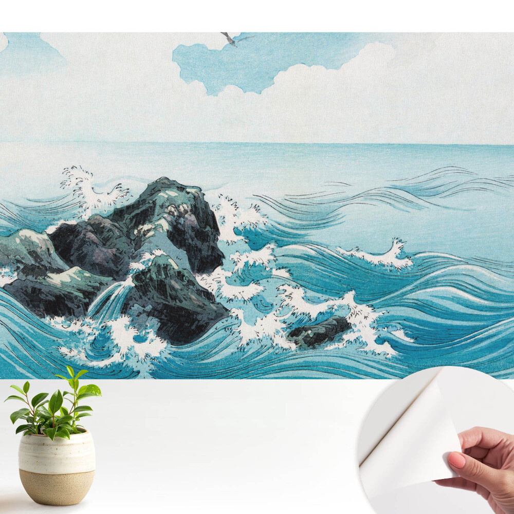 Fototapet autoadeziv pentru living Vastitatea cerului oceanic